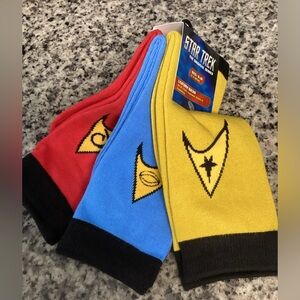NWT Star Trek Men’s 9-12 Socks